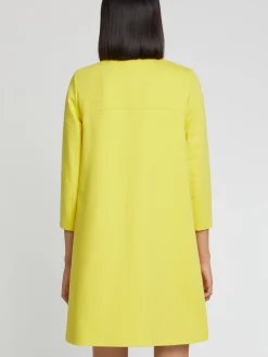 Paule Ka Manteau Mi-Long En Jacquard Plumetis<Femme Manteaux