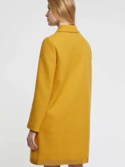 Paule Ka Manteau Mi-Long En Laine Et Ruban<Femme Manteaux