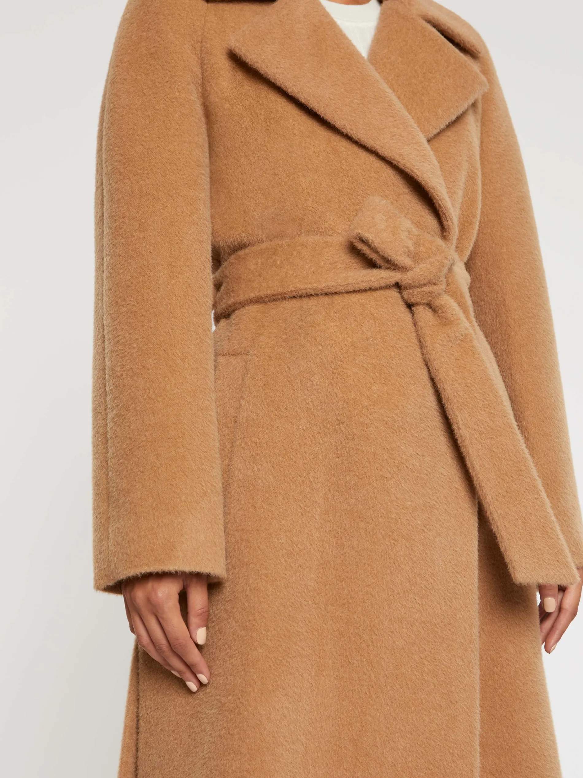 Paule Ka Manteau Peignoir En Alpaga Et Laine<Femme Manteaux
