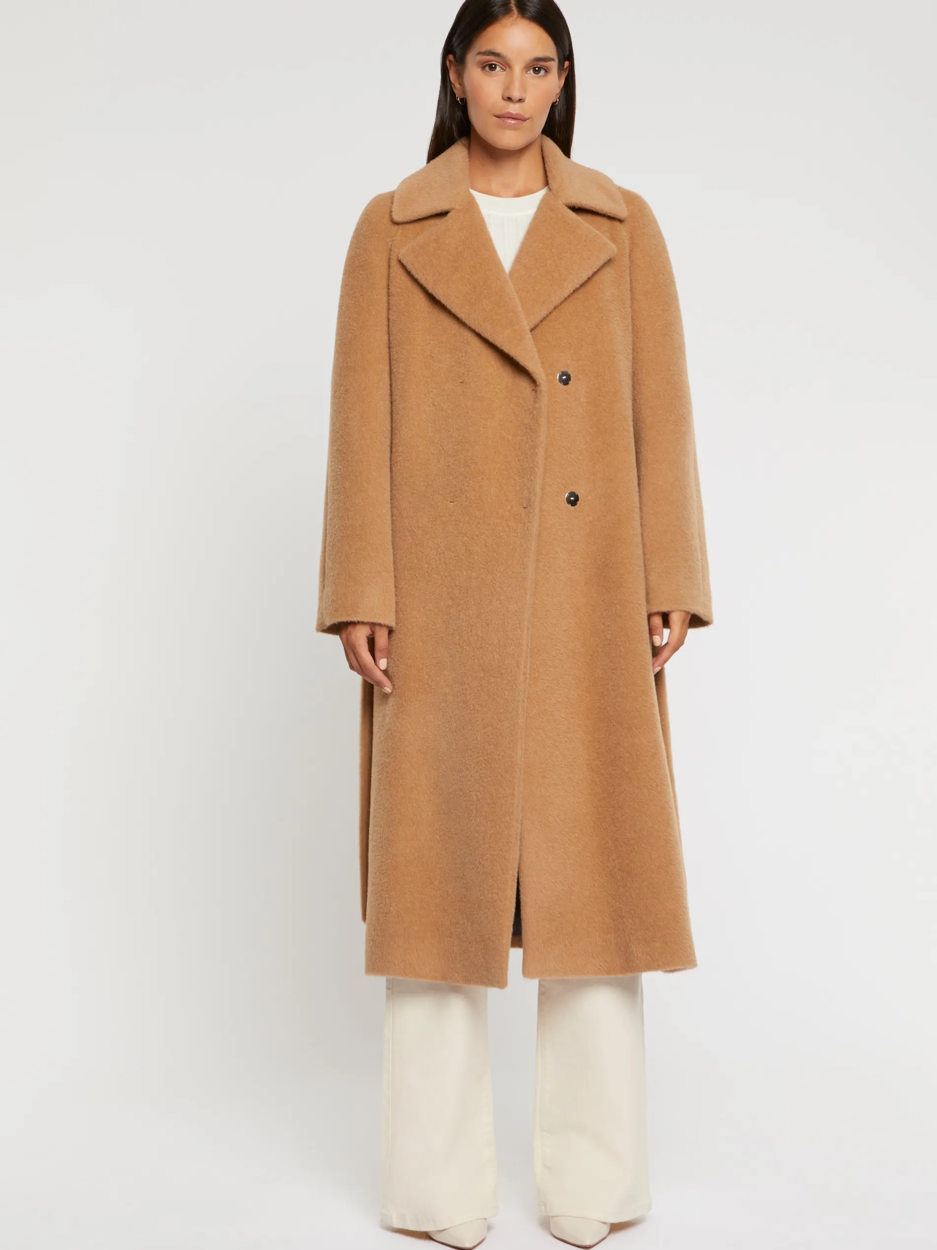 Paule Ka Manteau Peignoir En Alpaga Et Laine<Femme Manteaux