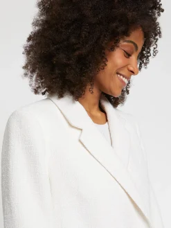 Paule Ka Manteau Ultra Long En Tweed<Femme Manteaux
