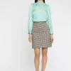 Paule Ka Mini-Jupe A Motif Pied-De-Coq<Femme Jupes