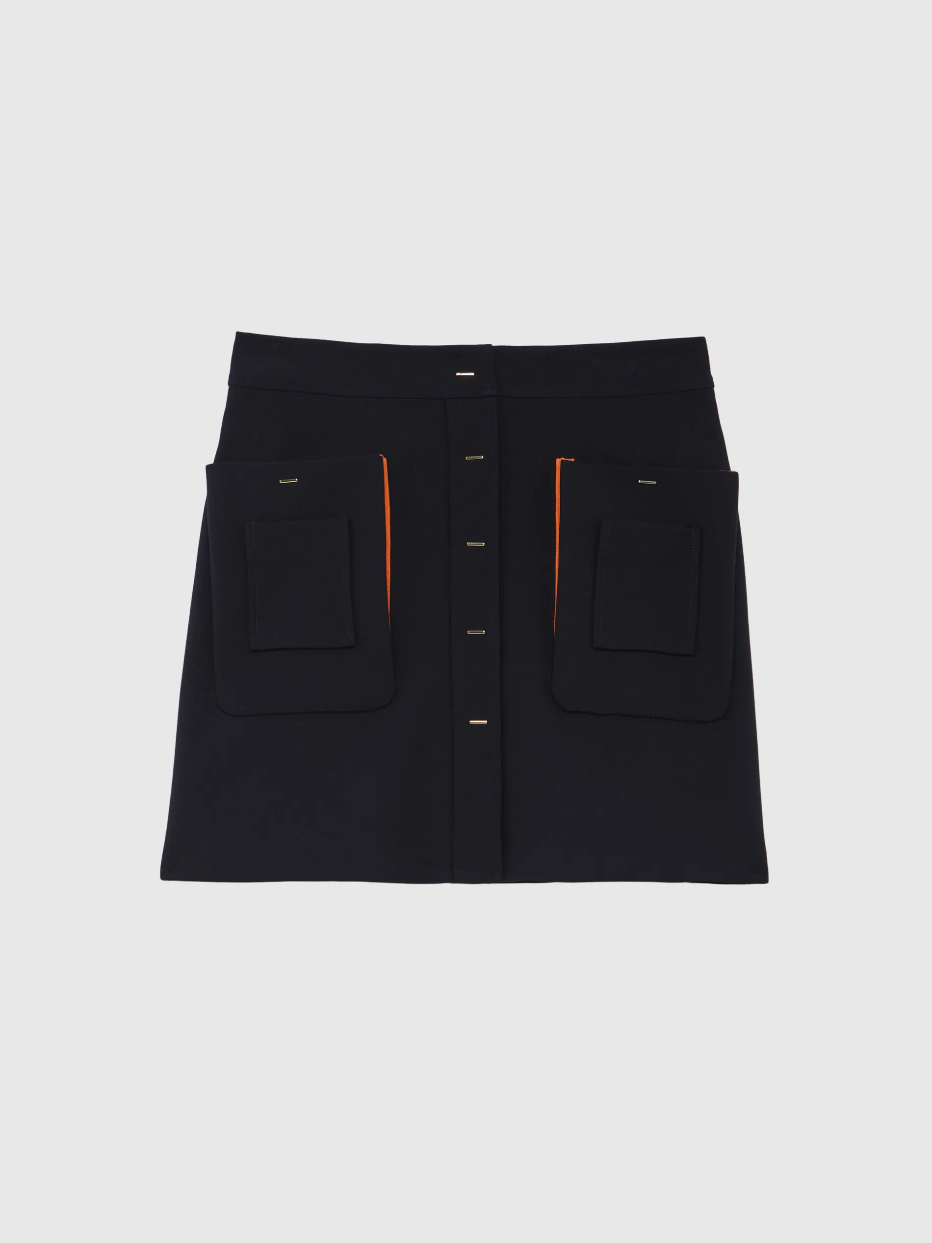 Paule Ka Mini-Jupe Boutonnee Devant<Femme Jupes