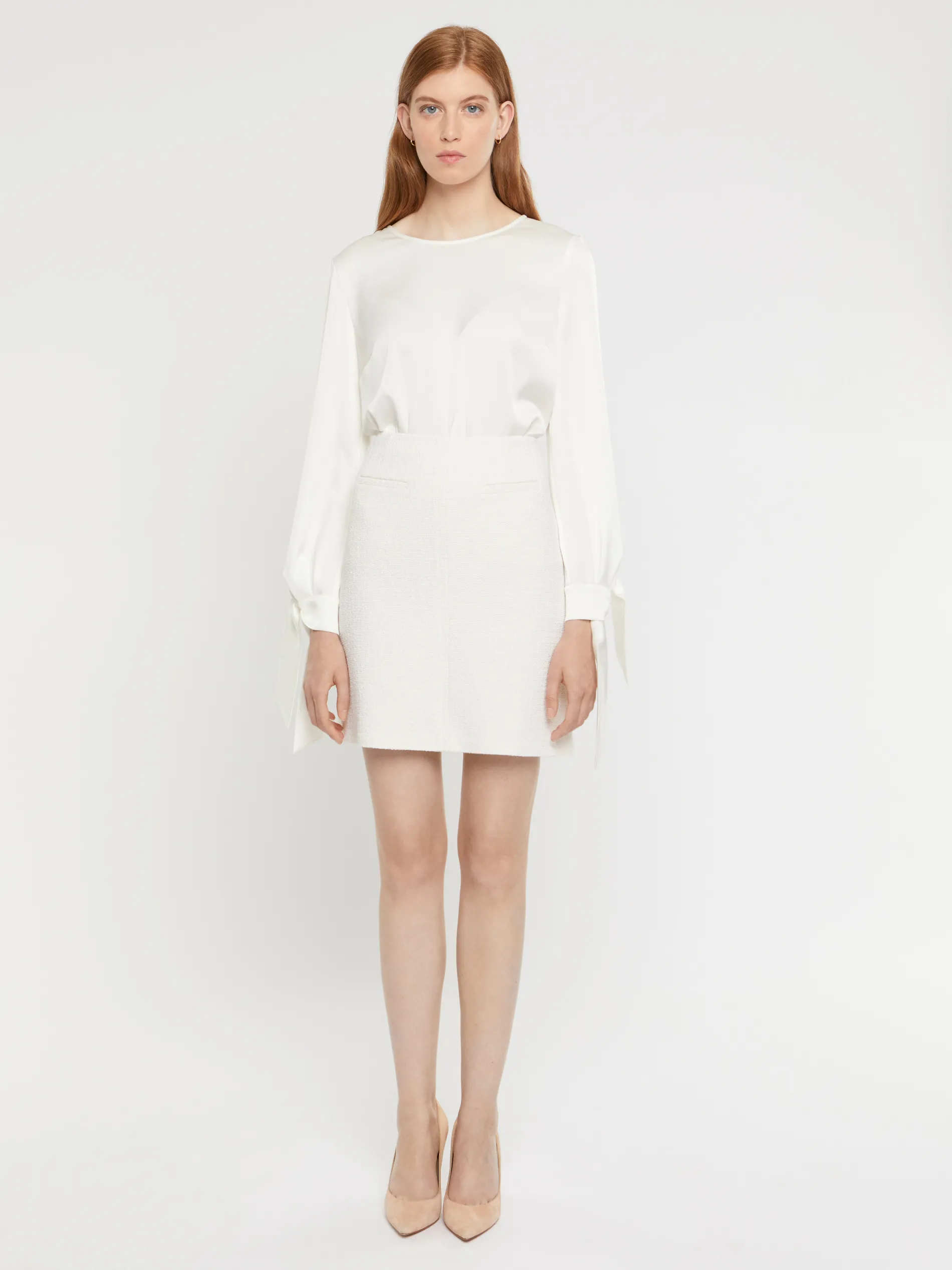 Paule Ka Mini-Jupe Droite En Tweed<Femme Jupes