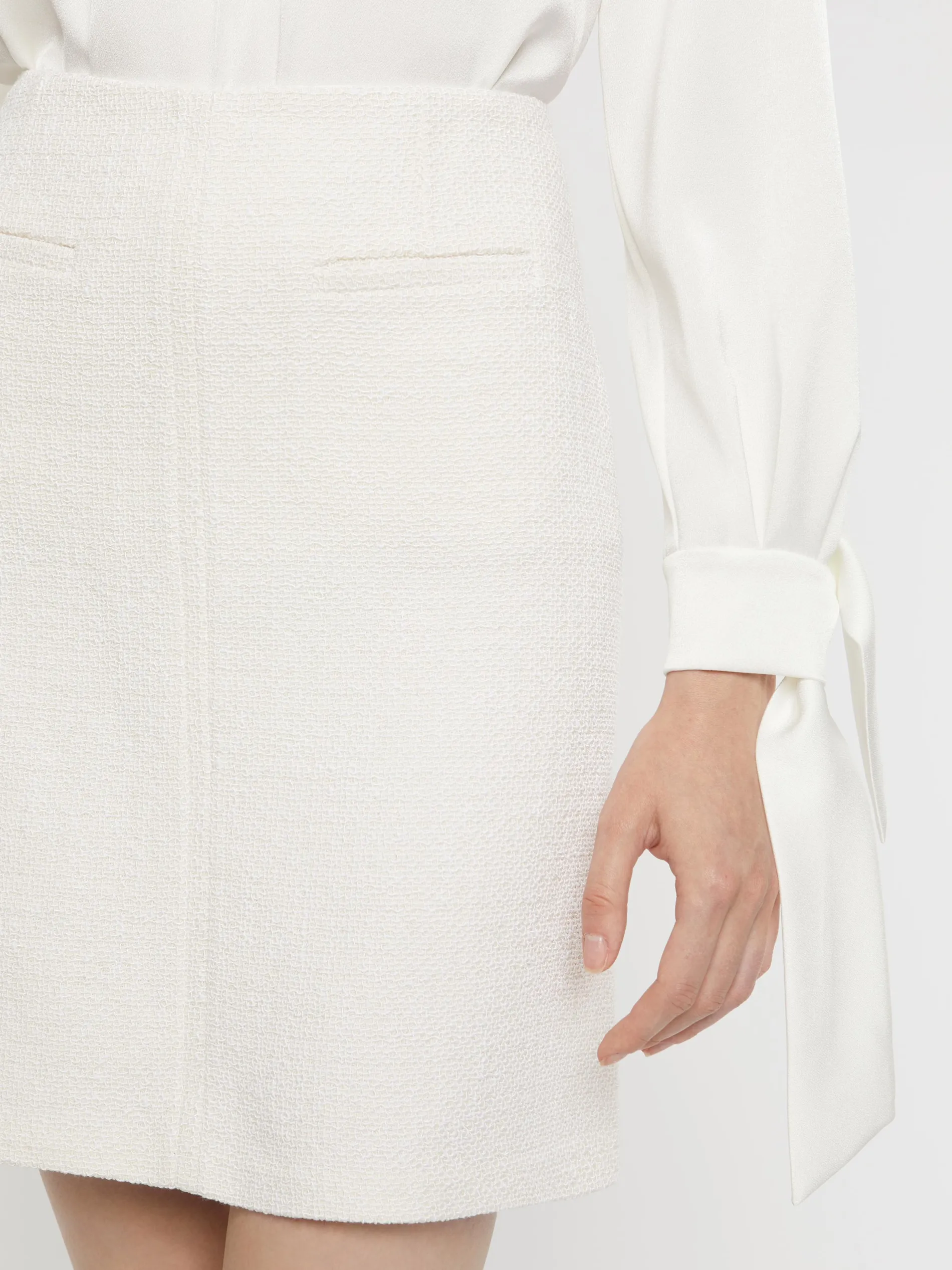 Paule Ka Mini-Jupe Droite En Tweed<Femme Jupes