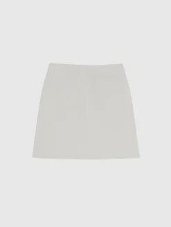 Paule Ka Mini-Jupe Droite En Tweed<Femme Jupes