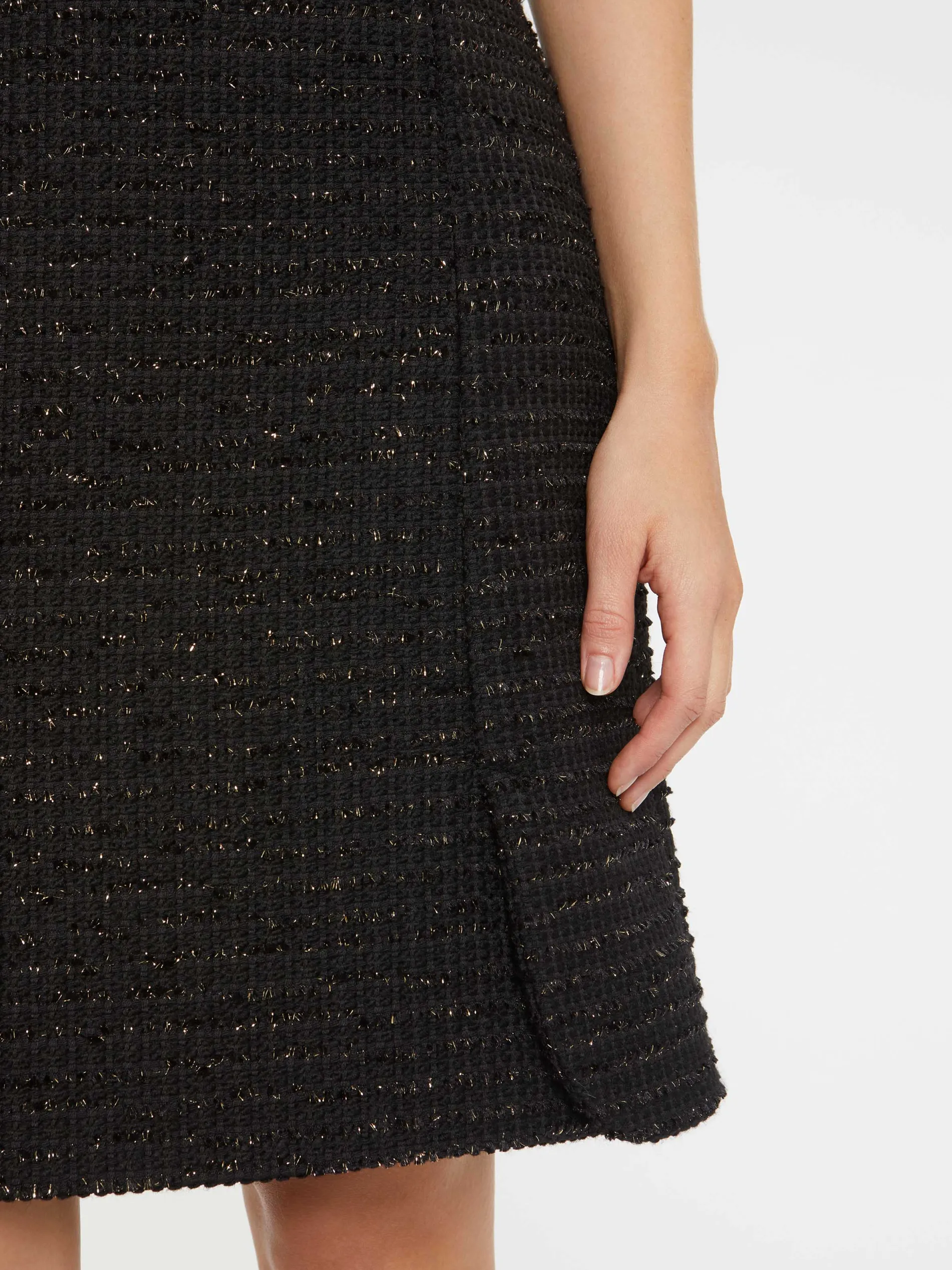 Paule Ka Mini-Jupe En Tweed Lurex<Femme Jupes
