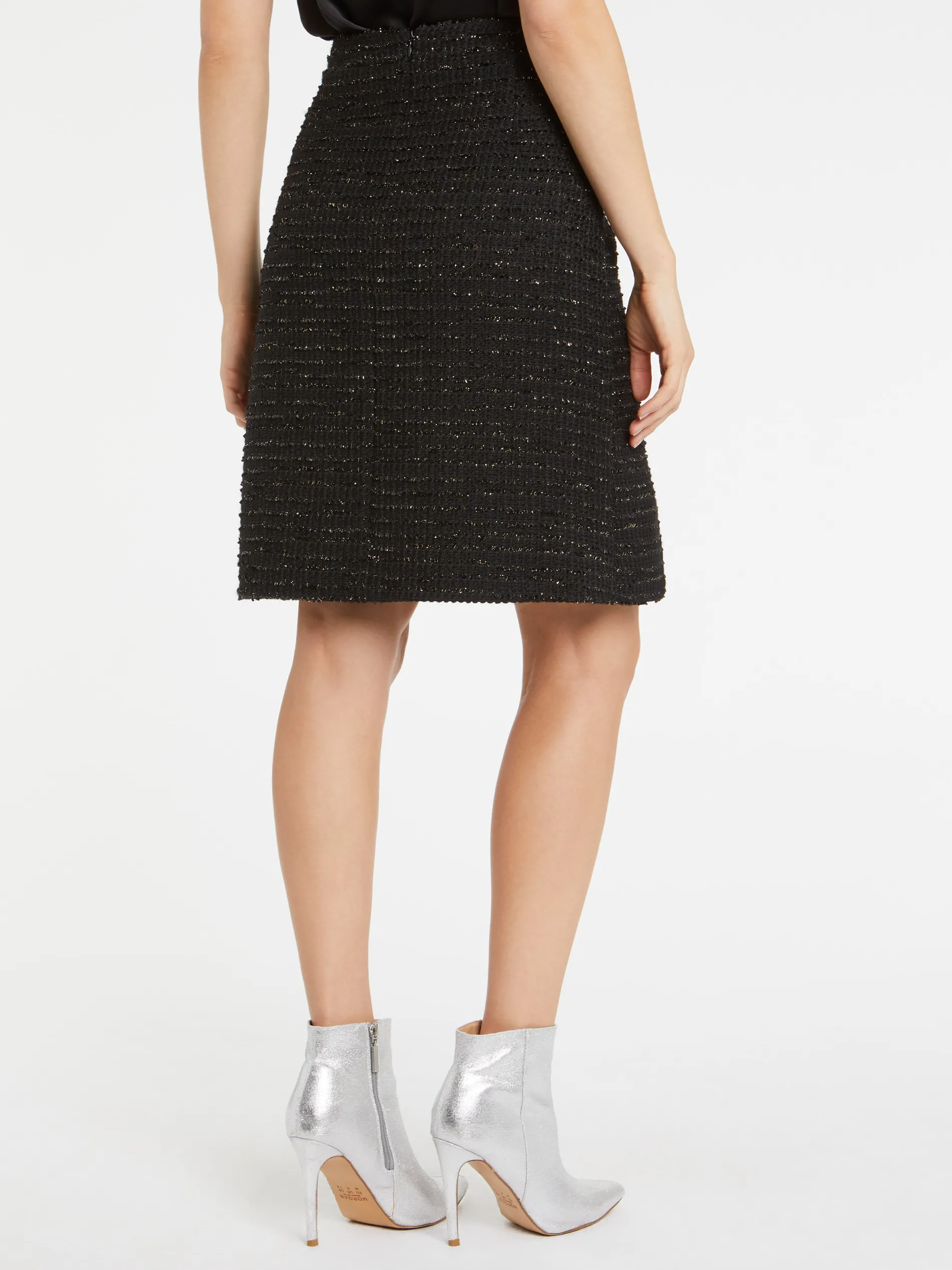 Paule Ka Mini-Jupe En Tweed Lurex<Femme Jupes