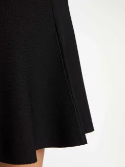 Paule Ka Mini-Jupe Patineuse En Viscose Milano<Femme Jupes