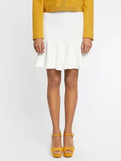 Paule Ka Mini-Jupe Patineuse En Viscose Milano<Femme Jupes