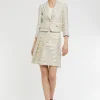 Paule Ka Mini-Jupe Plissee A Rayures Tennis Et Lurex<Femme Jupes