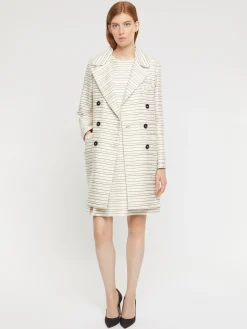 Paule Ka Mini-Robe Plissee A Rayures Tennis Et Lurex<Femme Robes