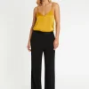 Paule Ka Pantalon Ample En Crepe Envers Satin<Femme Pantalons Et Combinaisons