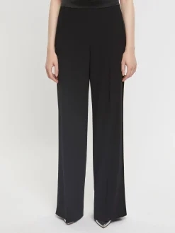 Paule Ka Pantalon Ample En Crepe Envers Satin<Femme Pantalons Et Combinaisons