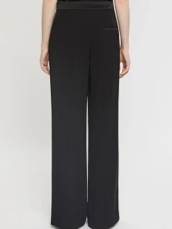 Paule Ka Pantalon Ample En Crepe Envers Satin<Femme Pantalons Et Combinaisons