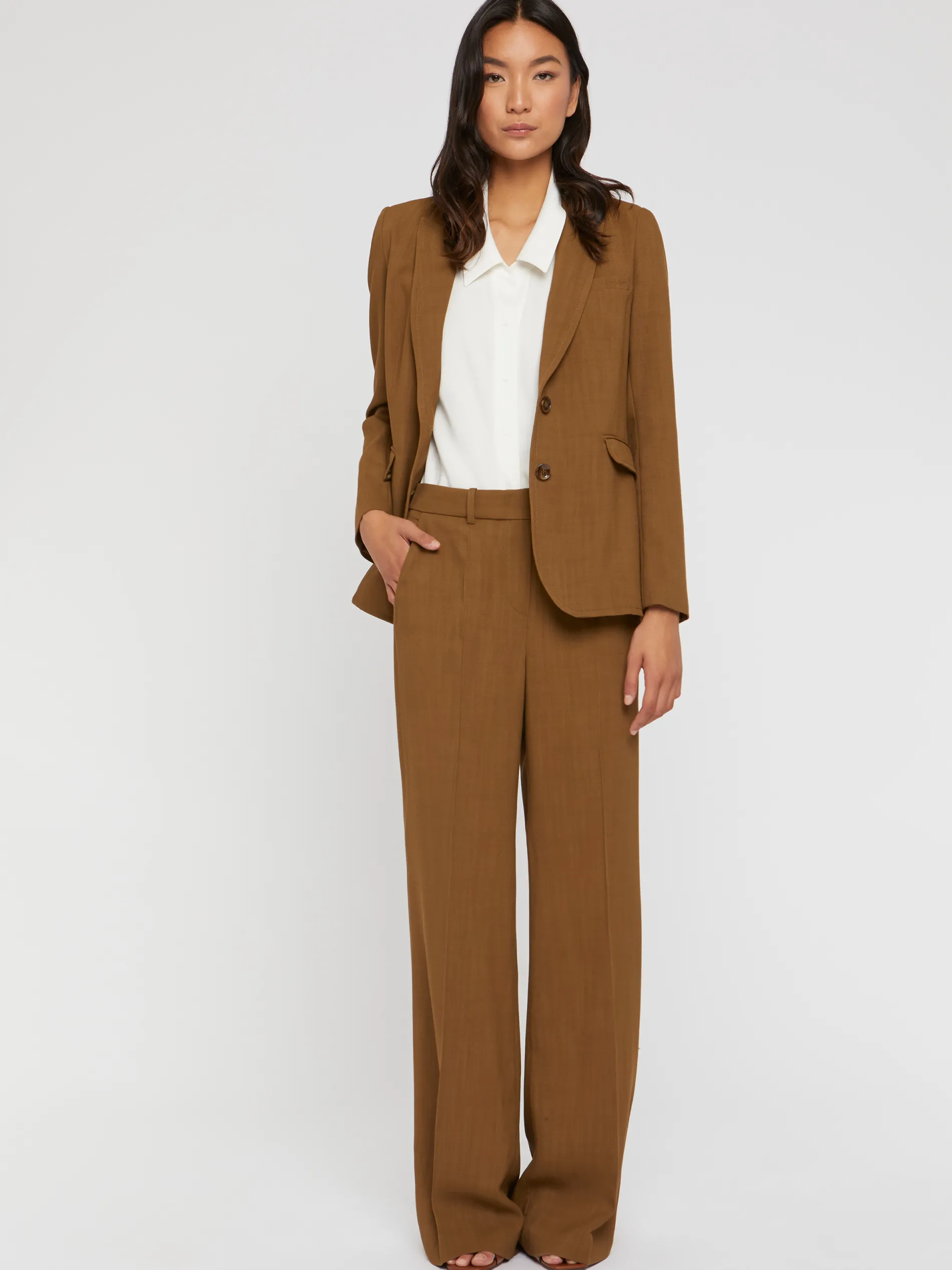 Paule Ka Pantalon Ample En Toile De Viscose<Femme Pantalons Et Combinaisons