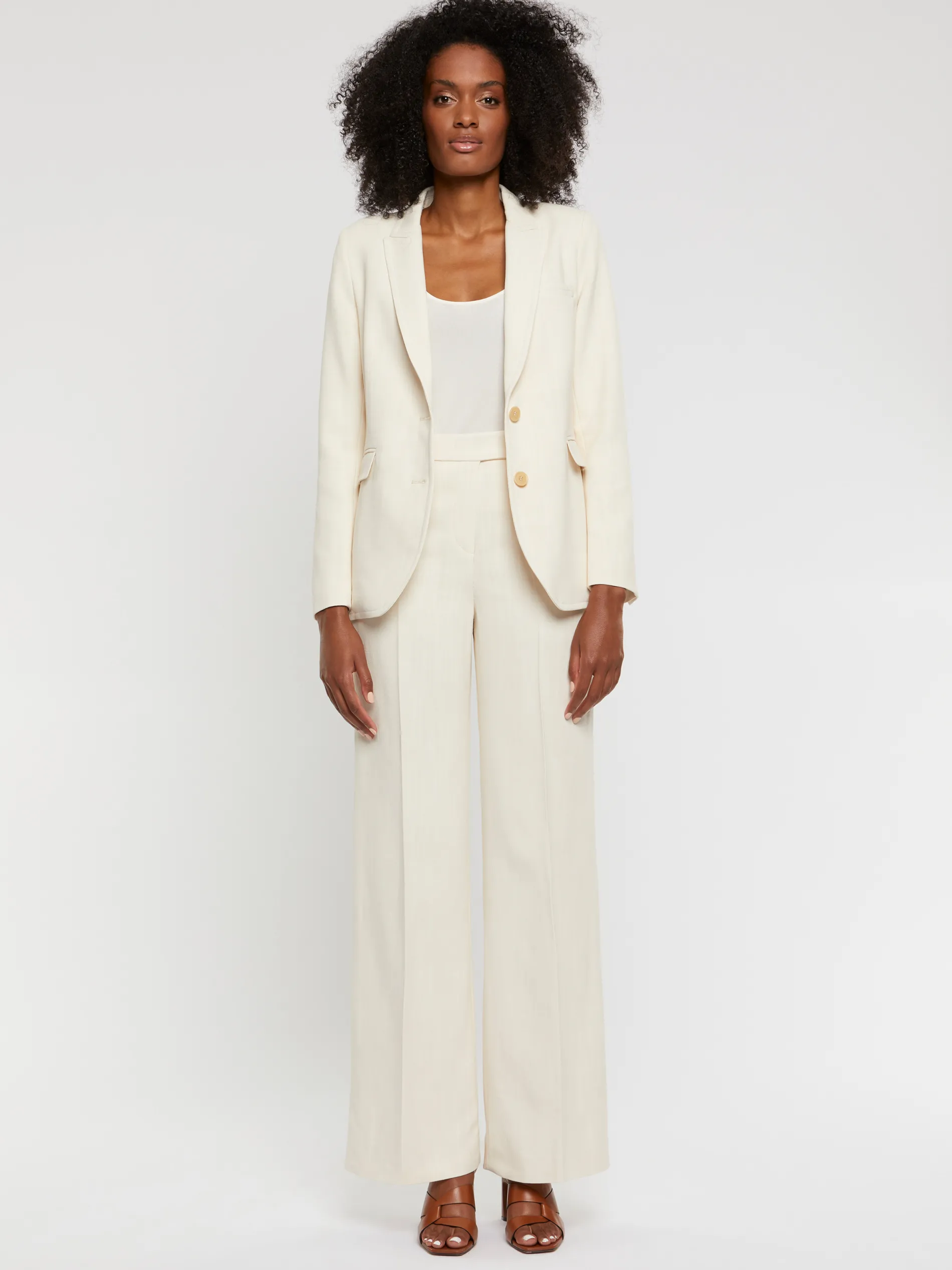 Paule Ka Pantalon Ample En Toile De Viscose<Femme Pantalons Et Combinaisons