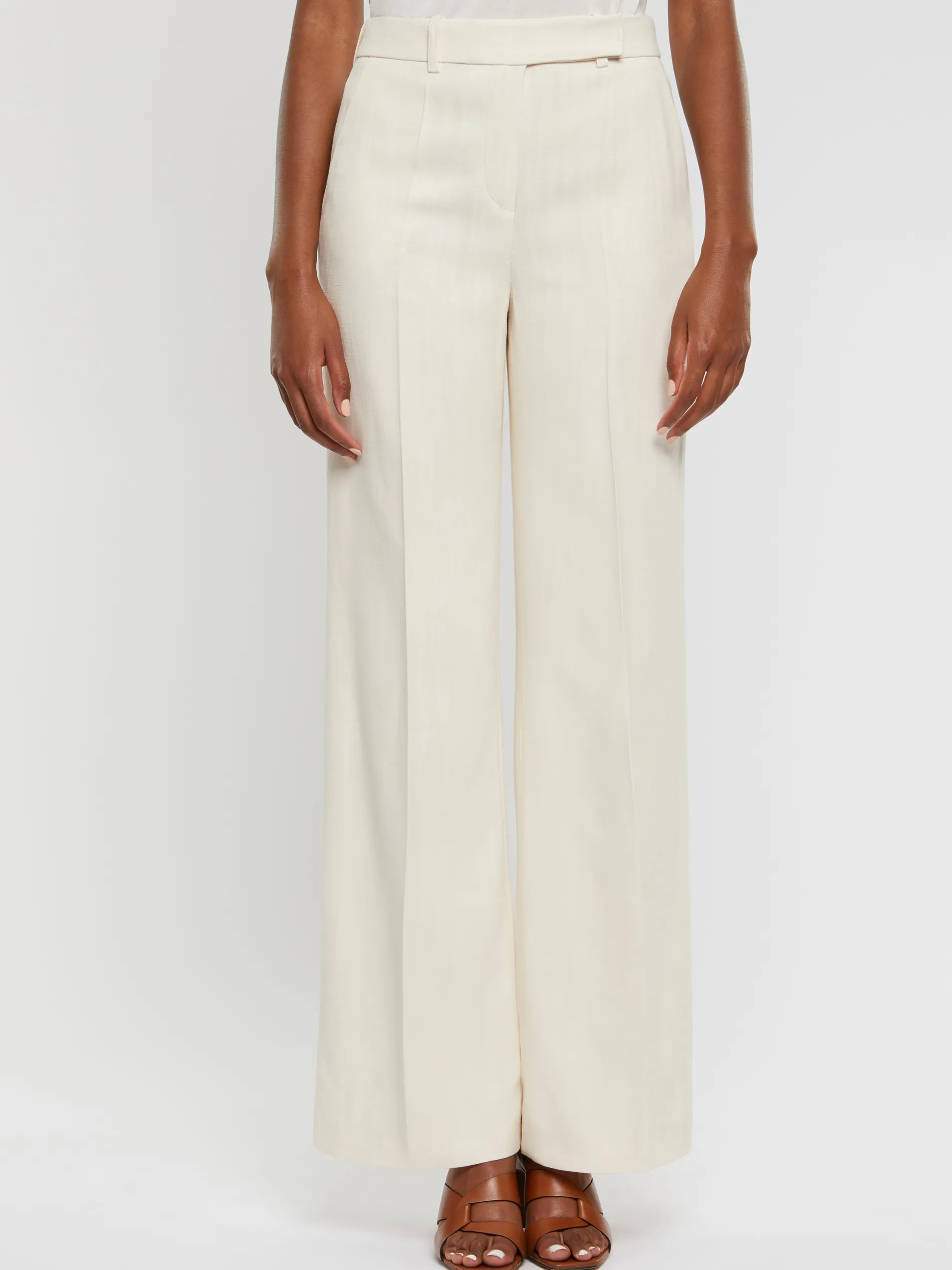Paule Ka Pantalon Ample En Toile De Viscose<Femme Pantalons Et Combinaisons