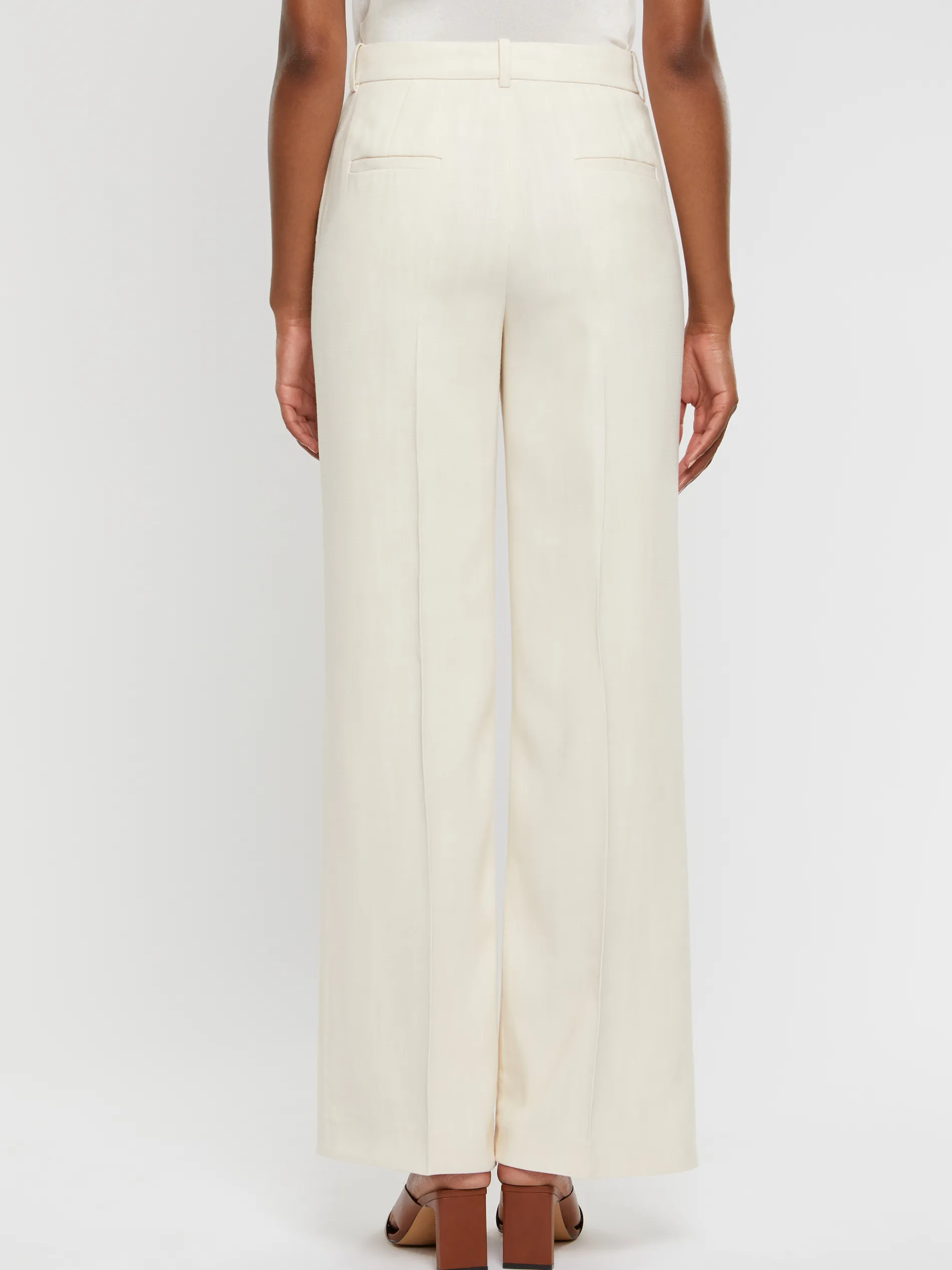 Paule Ka Pantalon Ample En Toile De Viscose<Femme Pantalons Et Combinaisons