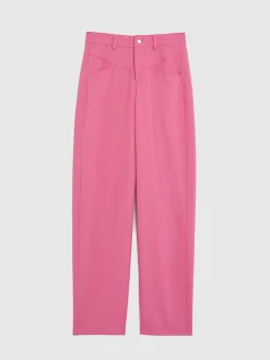 Paule Ka Pantalon Carotte En Maille Milano<Femme Pantalons Et Combinaisons
