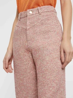 Paule Ka Pantalon Carotte En Tweed<Femme Pantalons Et Combinaisons