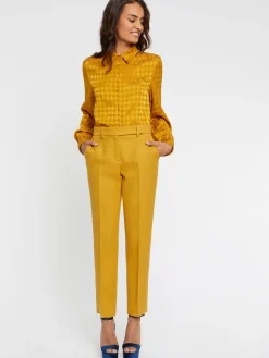 Paule Ka Pantalon Cigarette En Laine<Femme Pantalons Et Combinaisons