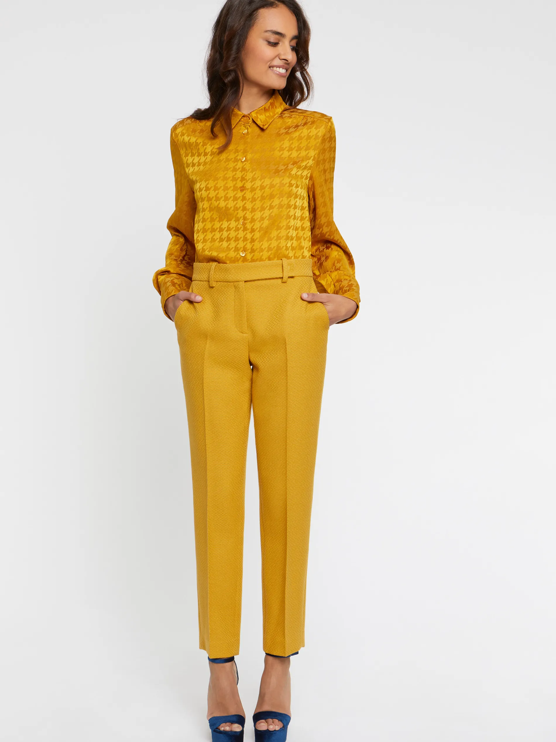 Paule Ka Pantalon Cigarette En Laine<Femme Pantalons Et Combinaisons