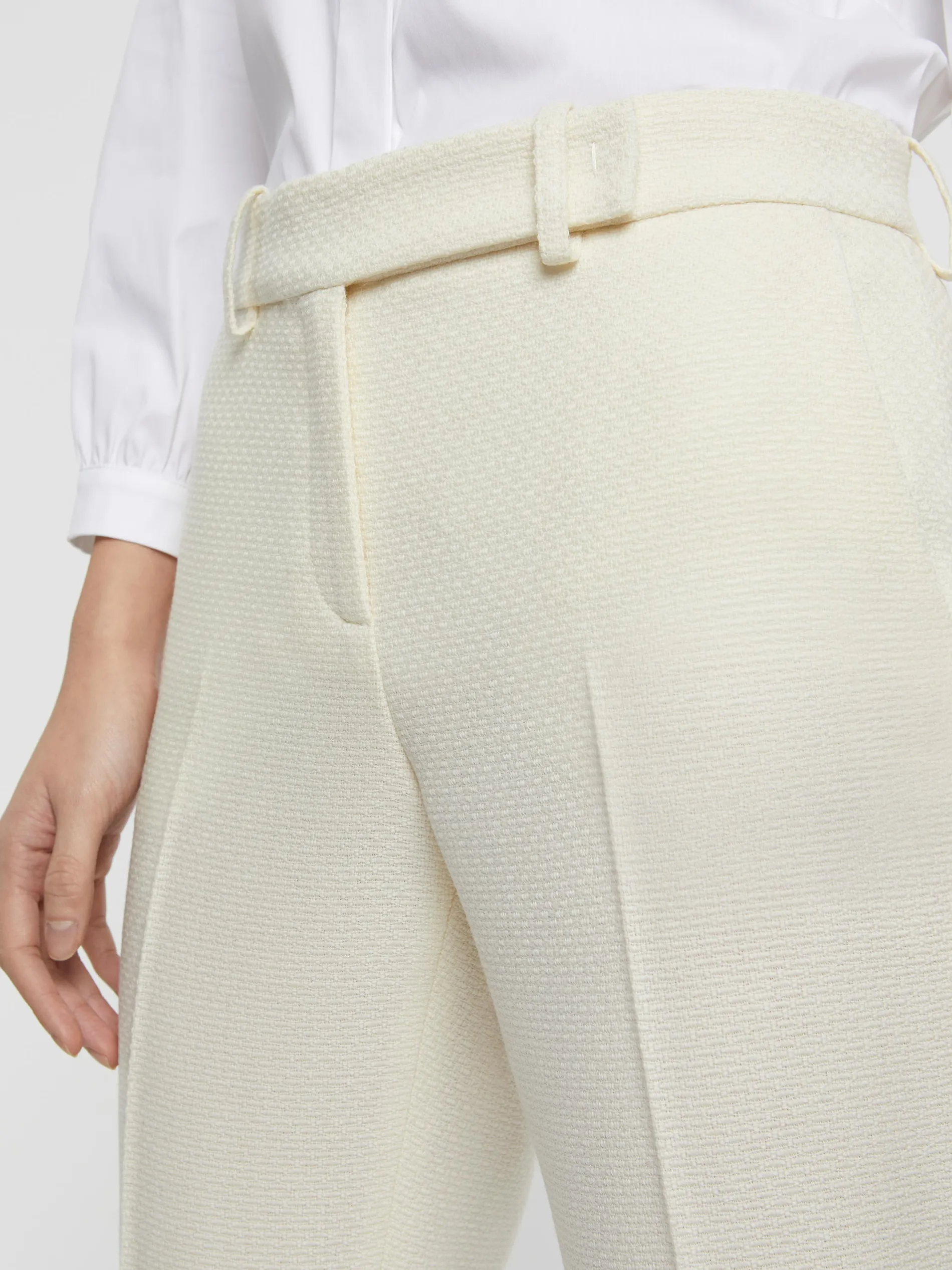 Paule Ka Pantalon Cigarette En Laine<Femme Pantalons Et Combinaisons
