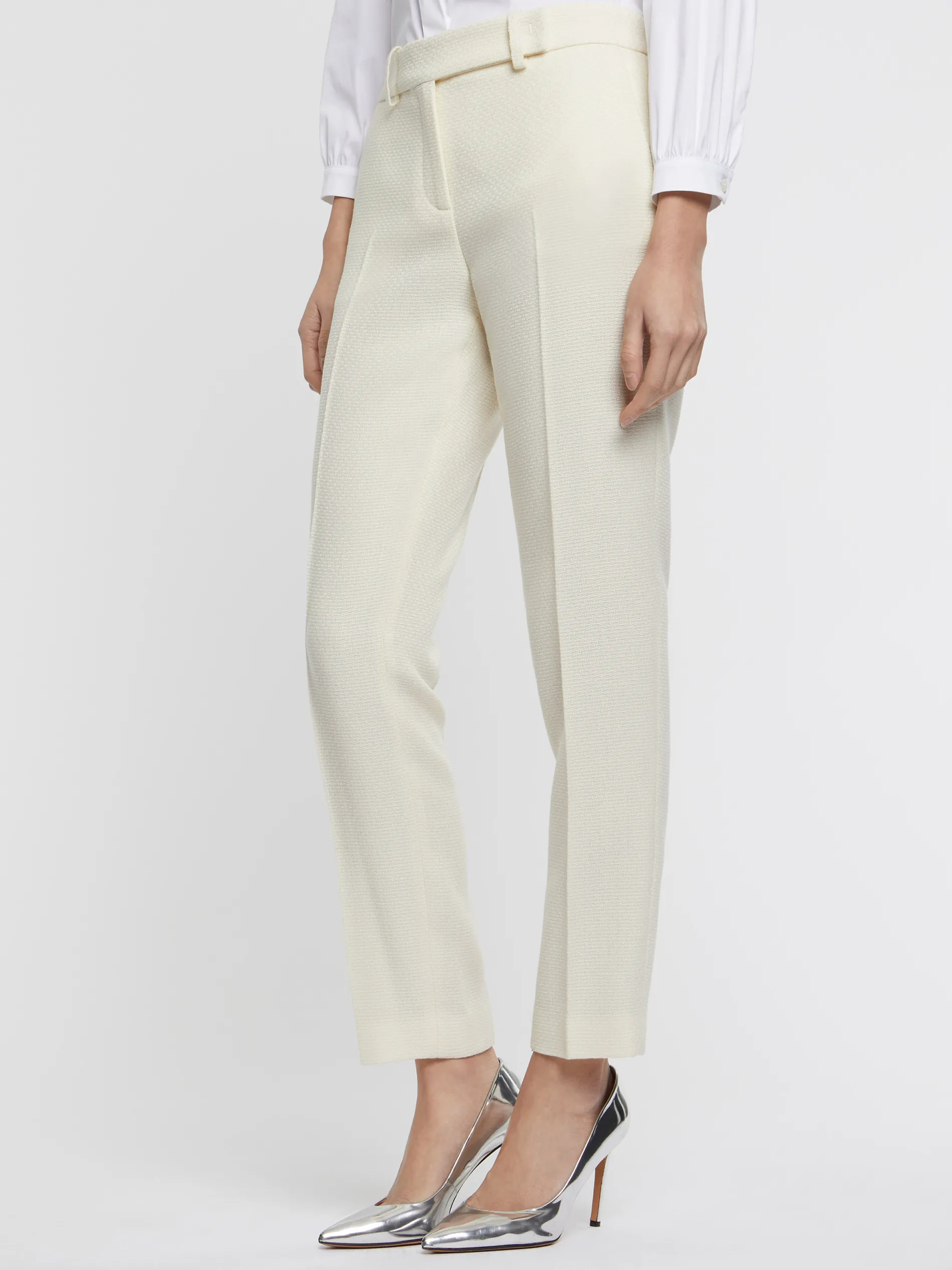 Paule Ka Pantalon Cigarette En Laine<Femme Pantalons Et Combinaisons