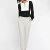 Paule Ka Pantalon Cigarette En Tricotine Stretch<Femme Pantalons Et Combinaisons