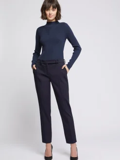 Paule Ka Pantalon Cigarette En Tricotine Stretch<Femme Pantalons Et Combinaisons
