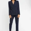 Paule Ka Pantalon Cigarette Raye<Femme Pantalons Et Combinaisons