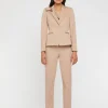 Paule Ka Pantalon Droit 7/8Eme En Popeline De Coton<Femme Pantalons Et Combinaisons