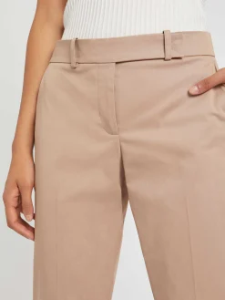 Paule Ka Pantalon Droit 7/8Eme En Popeline De Coton<Femme Pantalons Et Combinaisons