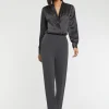 Paule Ka Pantalon Droit En Tissu Crepe<Femme Pantalons Et Combinaisons