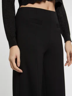Paule Ka Pantalon Fendu Coupe Flare En Jersey<Femme Pantalons Et Combinaisons