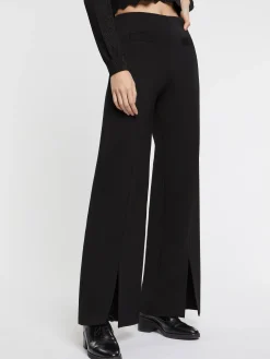 Paule Ka Pantalon Fendu Coupe Flare En Jersey<Femme Pantalons Et Combinaisons