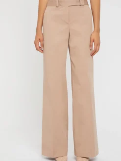 Paule Ka Pantalon Flare En Popeline De Coton<Femme Pantalons Et Combinaisons