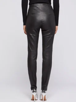Paule Ka Pantalon Slim En Cuir D'Agneau Stretch<Femme Pantalons Et Combinaisons