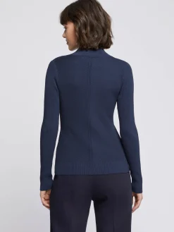 Paule Ka Pull Col Montant En Cotes Fantaisie<Femme Pulls Et Cardigans