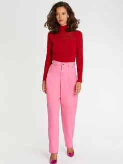 Paule Ka Pull Col Roule En Laine En Maille Cotelee<Femme Pulls Et Cardigans