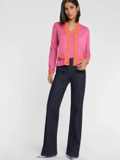 Paule Ka Pull Col V A Chevrons<Femme Pulls Et Cardigans