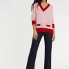 Paule Ka Pull Col V En Laine Merinos<Femme Pulls Et Cardigans