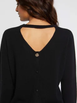 Paule Ka Pull En Cachemire Ouverture Dos<Femme Pulls Et Cardigans