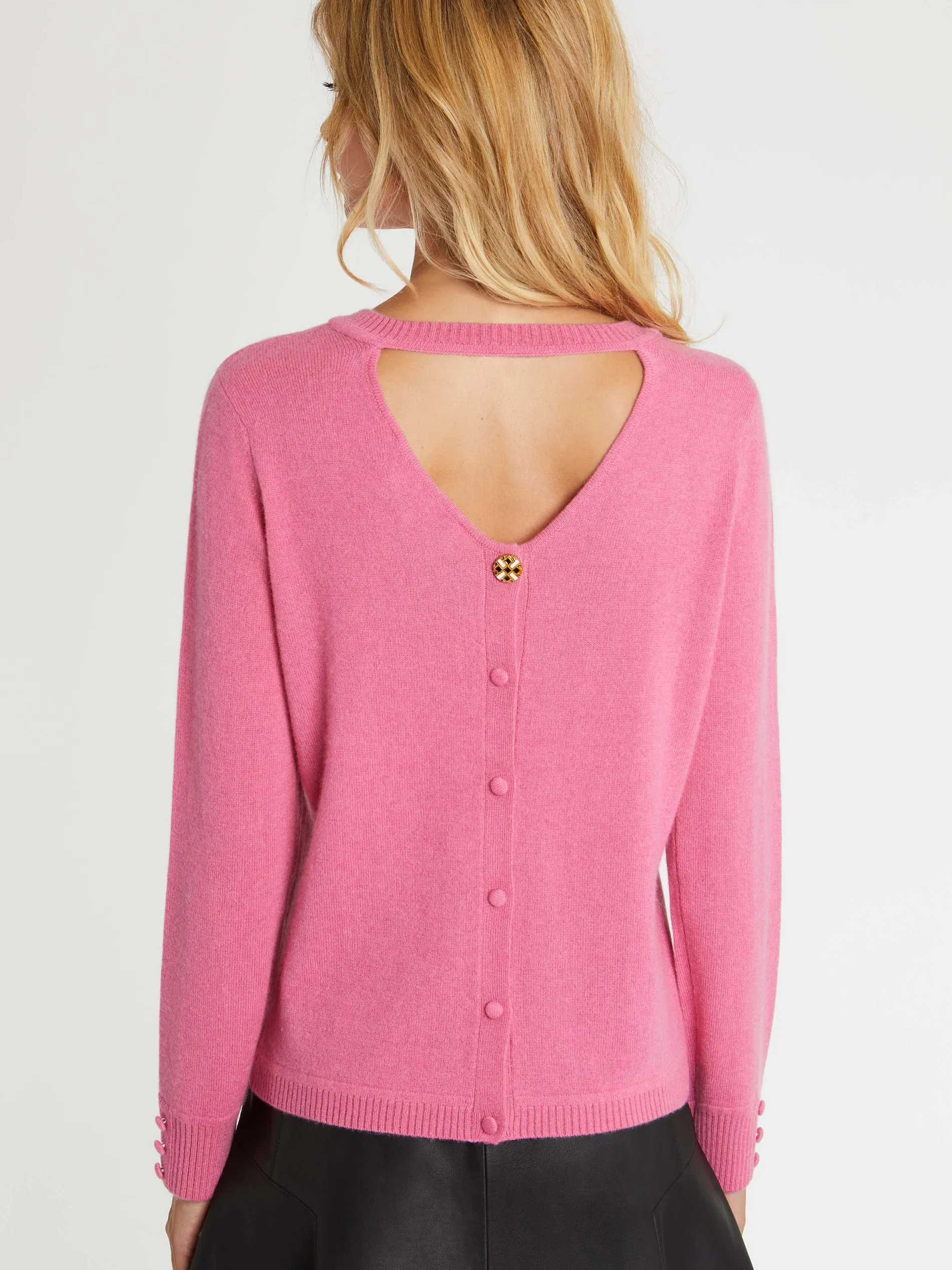 Paule Ka Pull En Cachemire Ouverture Dos<Femme Pulls Et Cardigans
