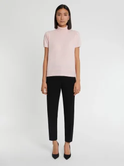 Paule Ka Pull Manches Courtes A Col Roule En Cachemire<Femme Pulls Et Cardigans