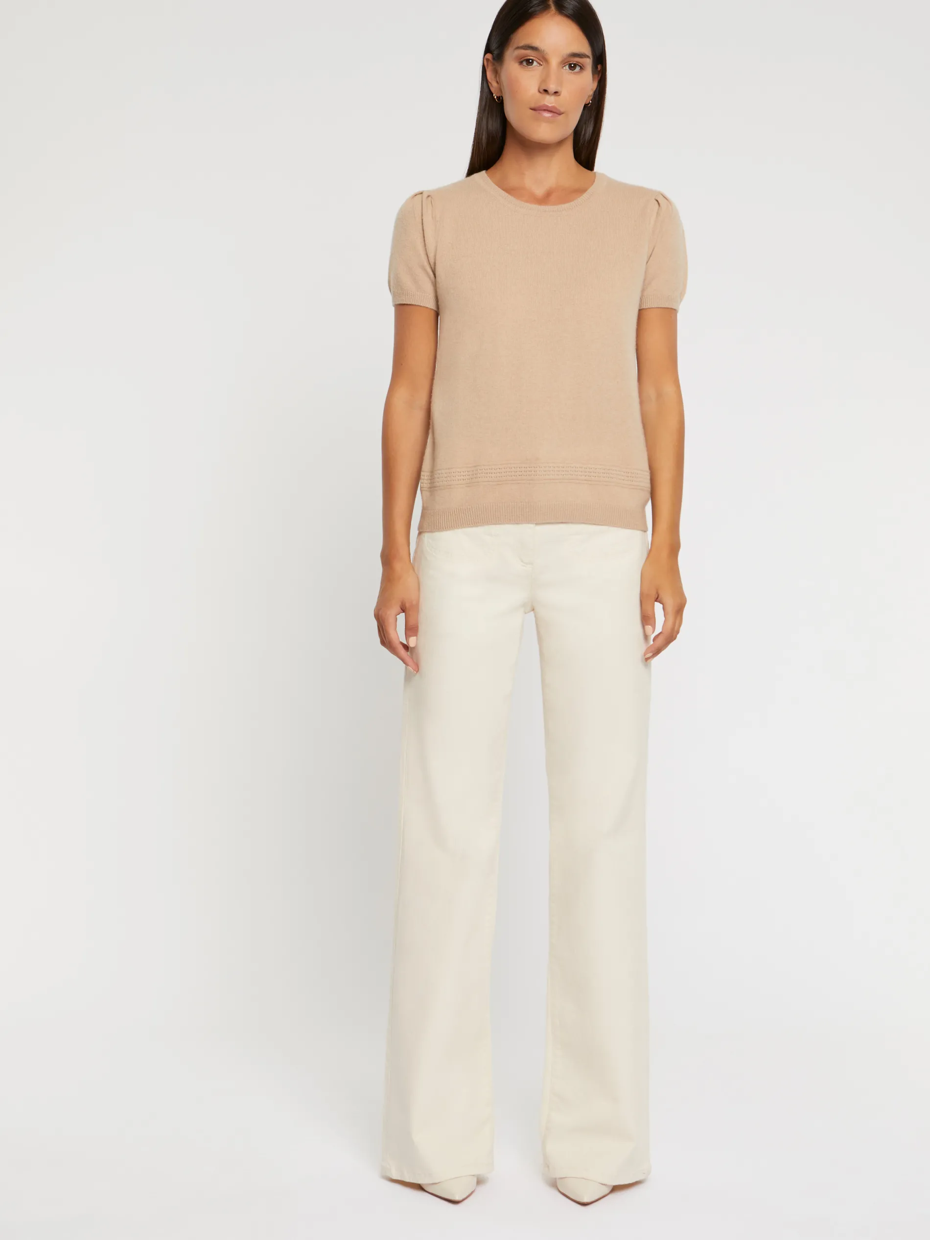 Paule Ka Pull Manches Courtes En Cachemire<Femme Pulls Et Cardigans