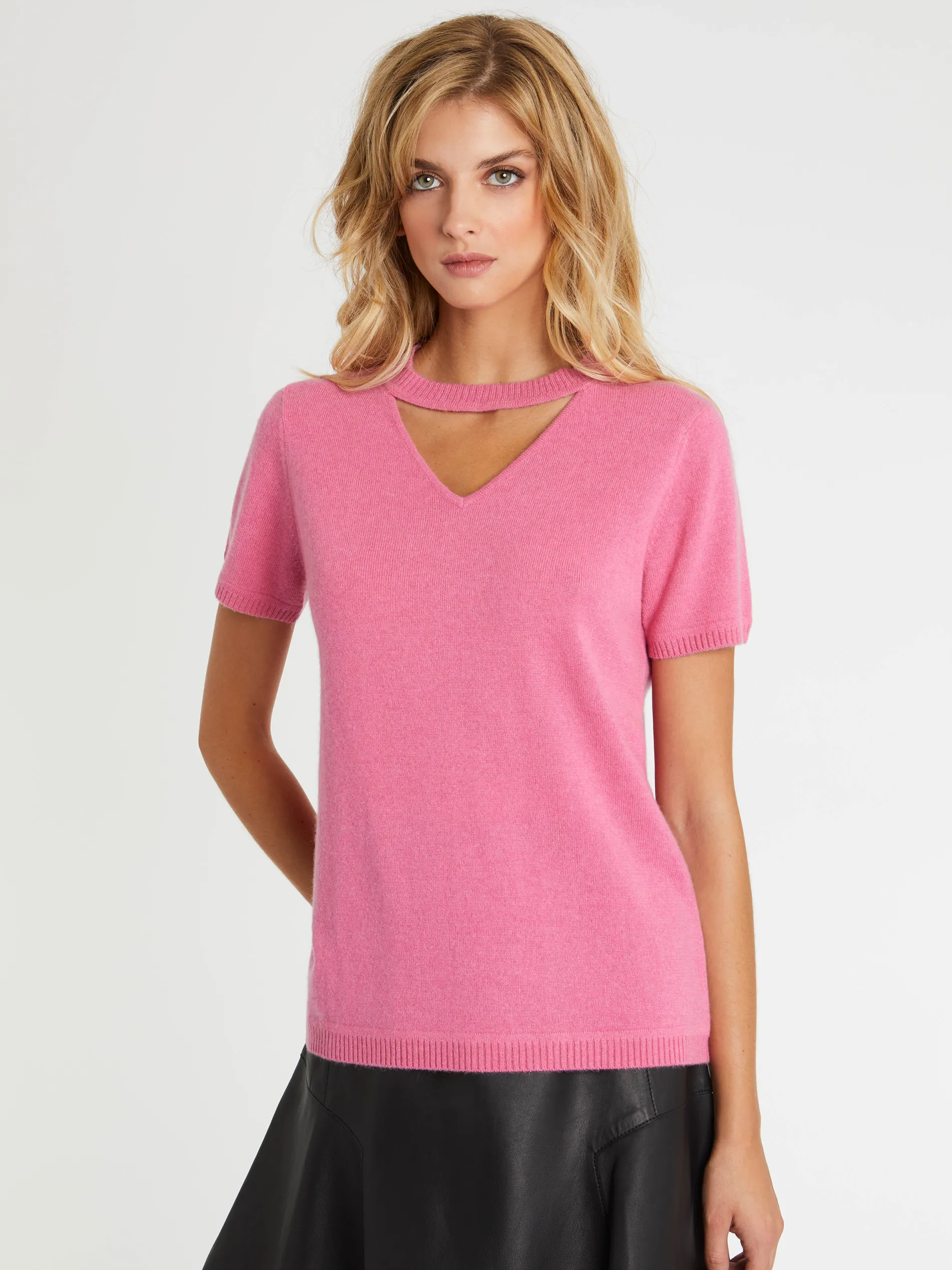 Paule Ka Pull Manches Courtes En Cachemire<Femme Pulls Et Cardigans