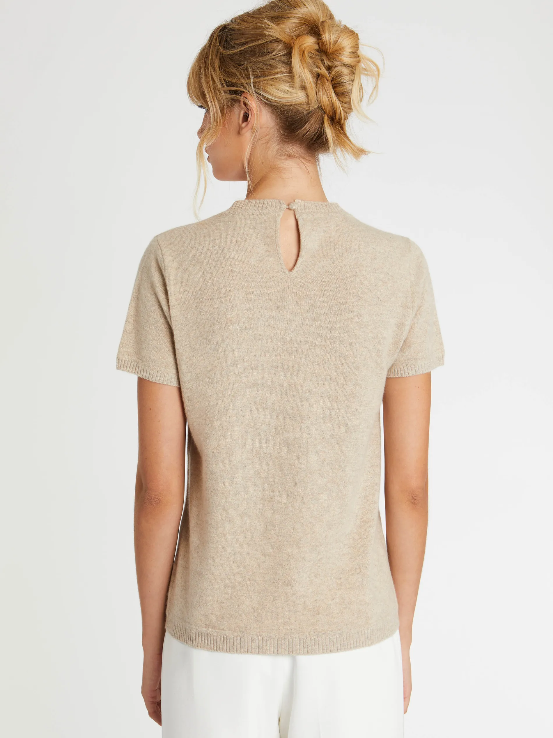 Paule Ka Pull Manches Courtes En Cachemire<Femme Pulls Et Cardigans