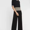Paule Ka Pull Manches Courtes En Maille Milano Et Lurex<Femme Pulls Et Cardigans